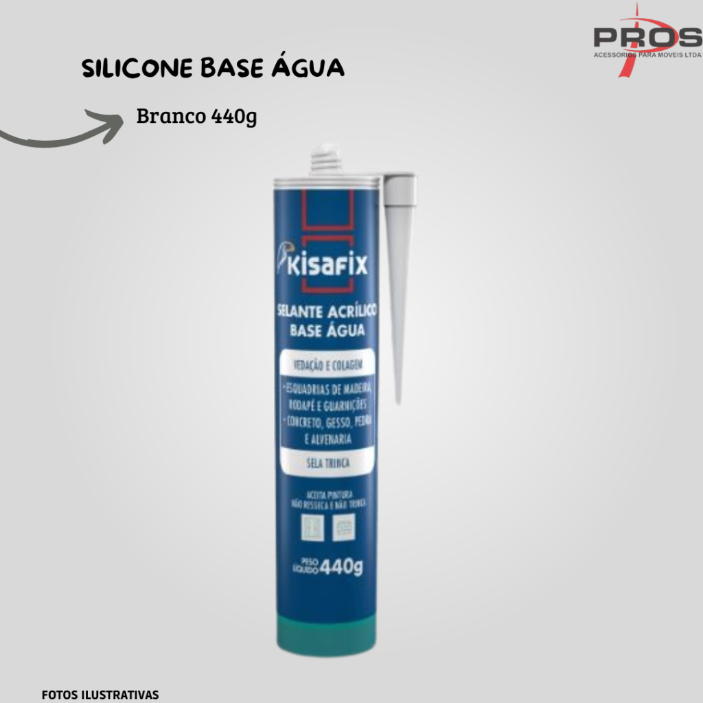 SILICONE KILLING BASE ÁGUA - Pros Acessórios para Móveis - Loja de ...
